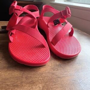 All Red Size 7 Women’s  Chacos Hiking Sandals